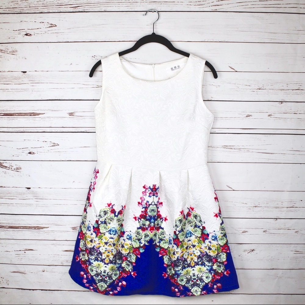 Korean Floral Summer/Spring Dress