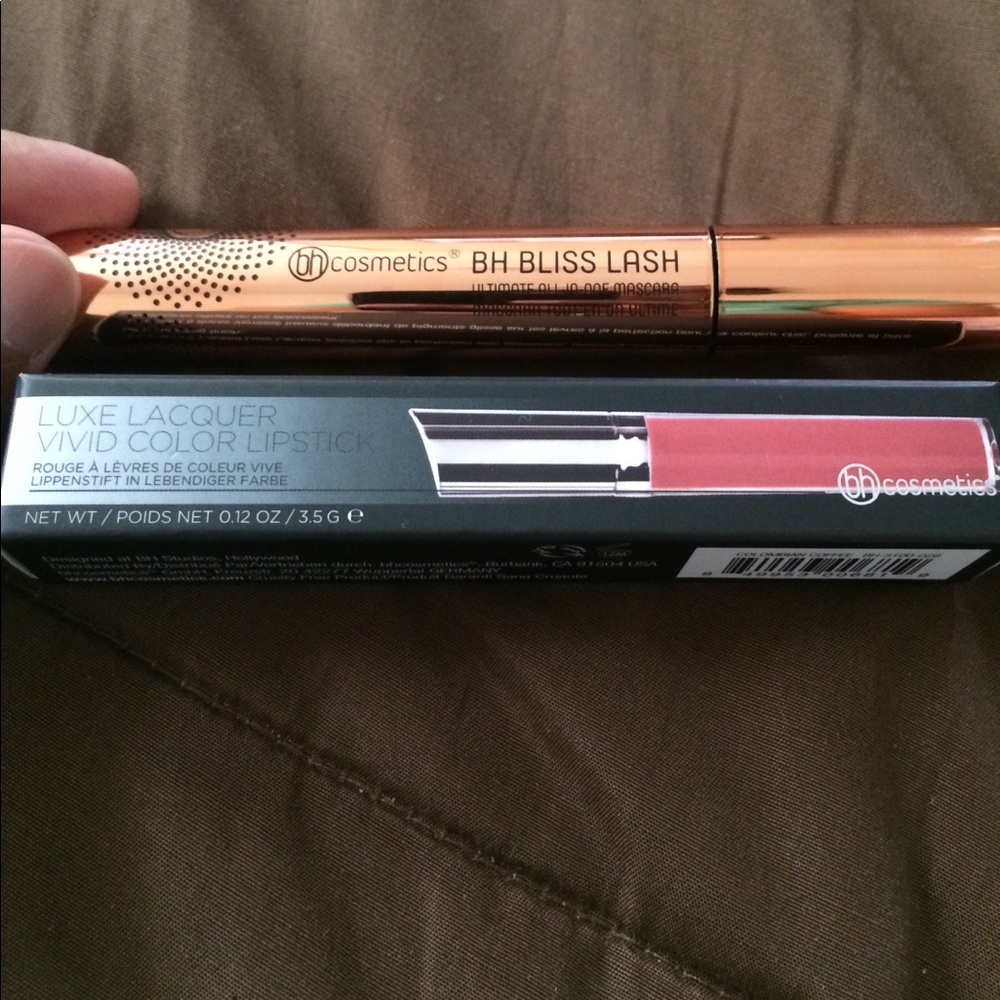 BH Cosmetics Bliss Lash Mascara and lip gloss