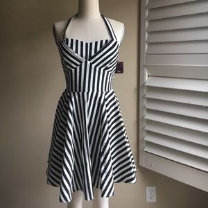 Stripe retro dress