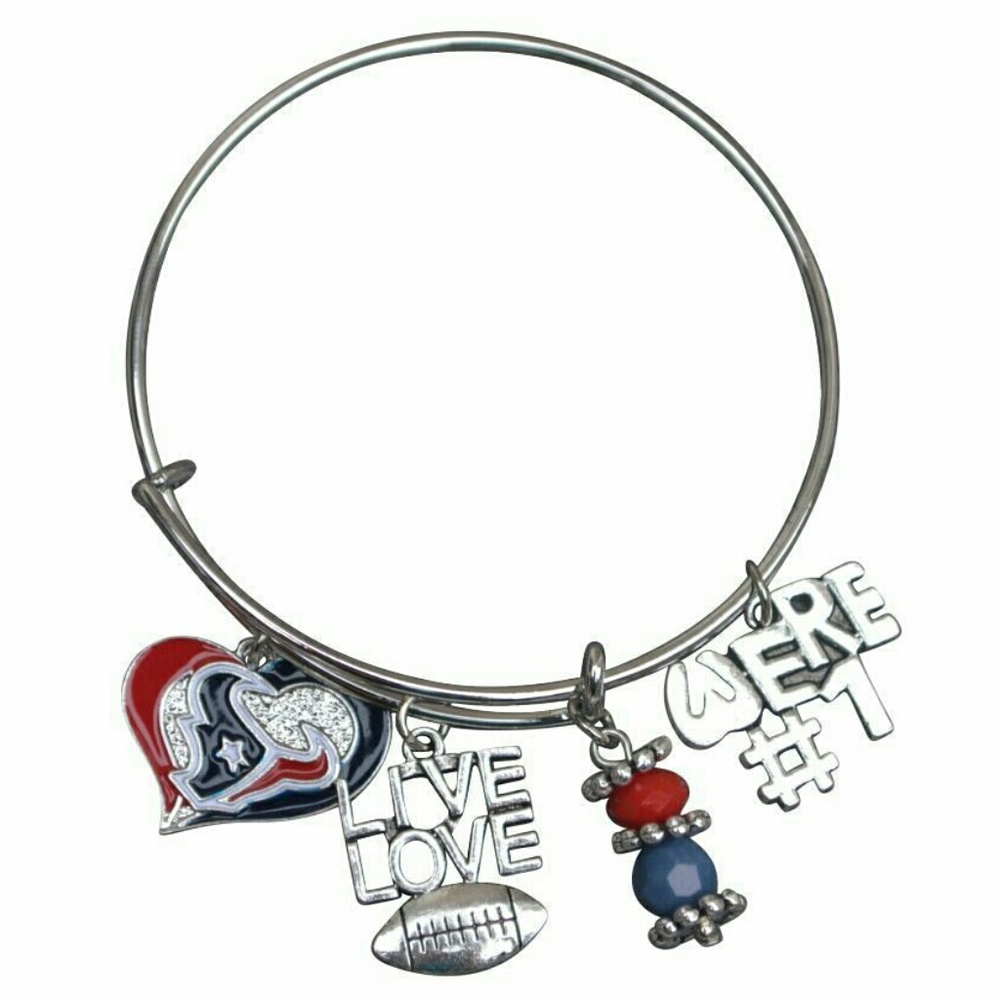 Houston Texans Bracelet, Texans Jewelry
