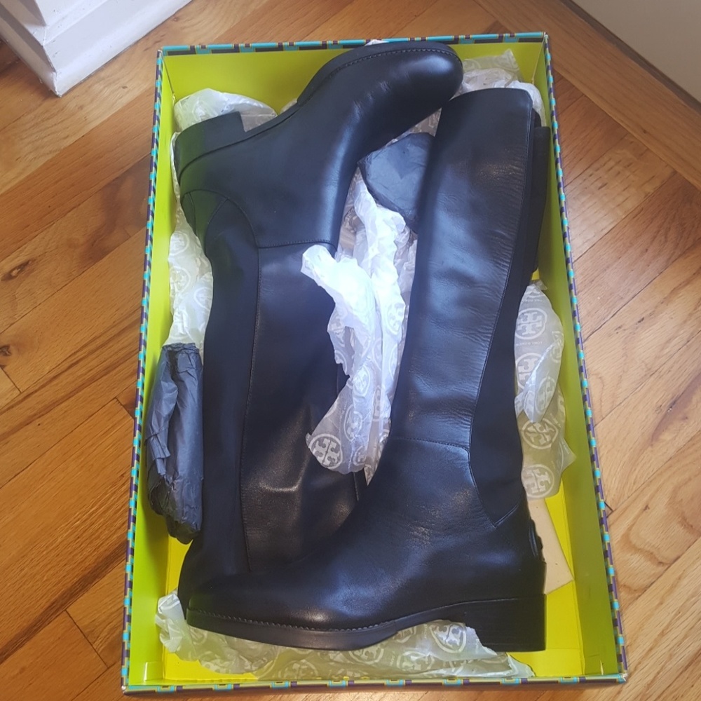 Tory burch Caitlin stretch  boots