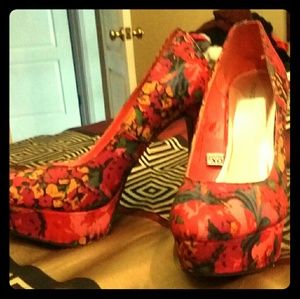 Red high heels
