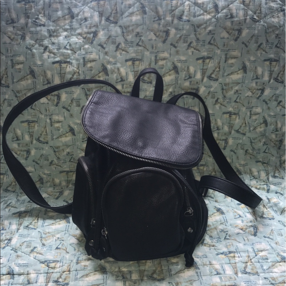 Black backpack