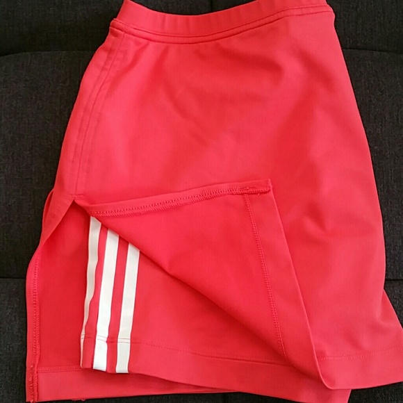 Women's Orange Adidas Tennis Skort Sz M - Picture 6 of 6