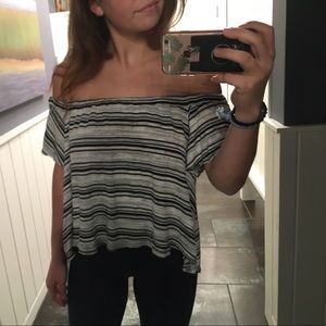 Lush off the shoulder top