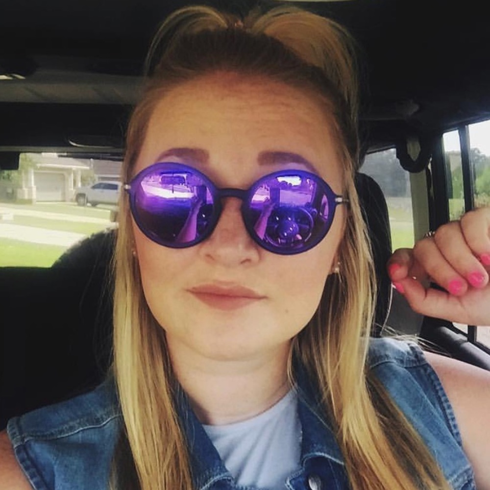 Purple Ray-Bans