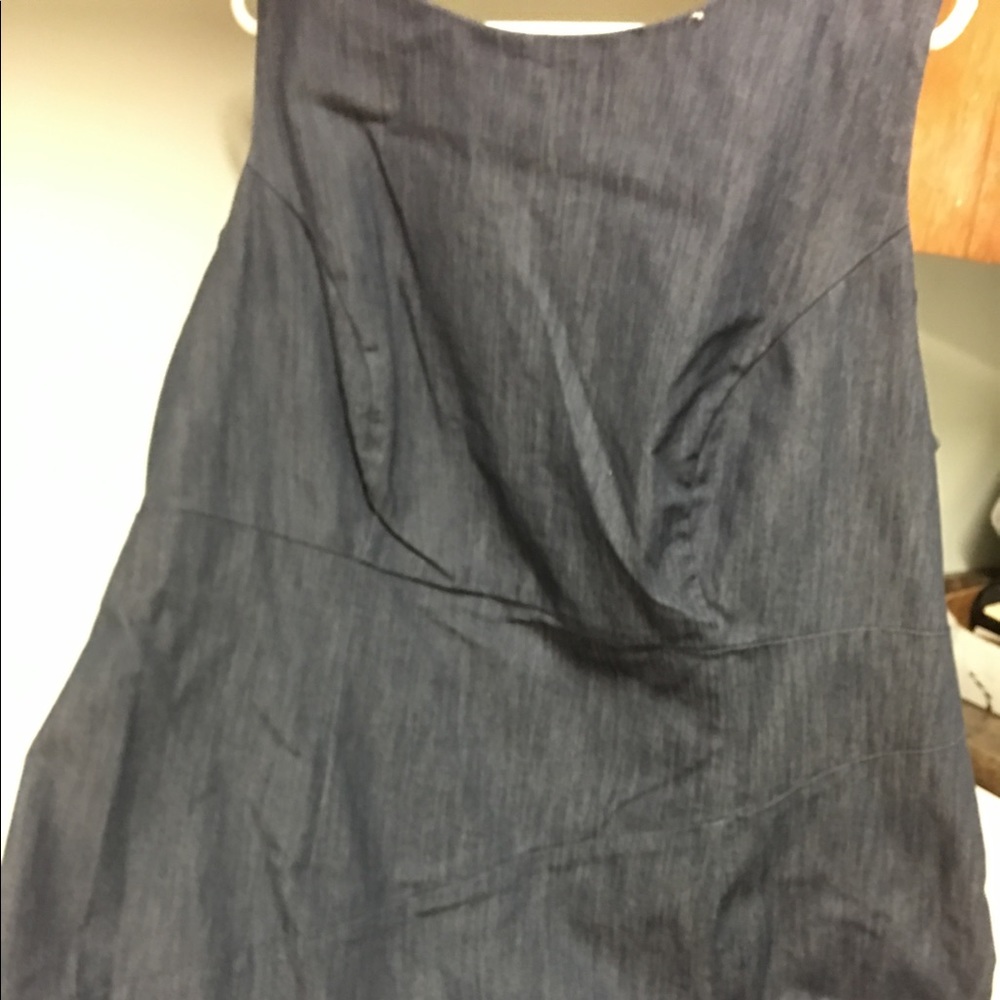 Dress barn denim sheath dress