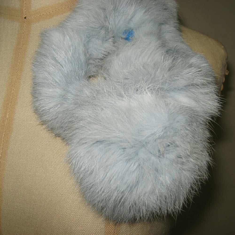 Rabbit fur wrap, Platania, an Italian designer