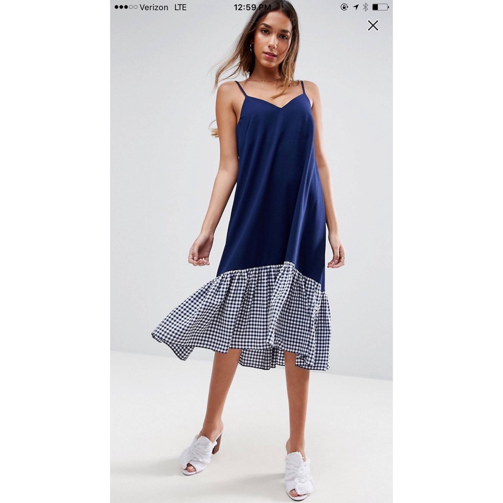 Sold ! Asos cami midi dress