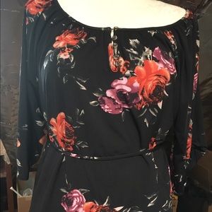 Expected Lilac Maternity 3/4 sleeve shirt