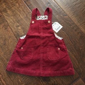 Zara Babygirl overall skirt