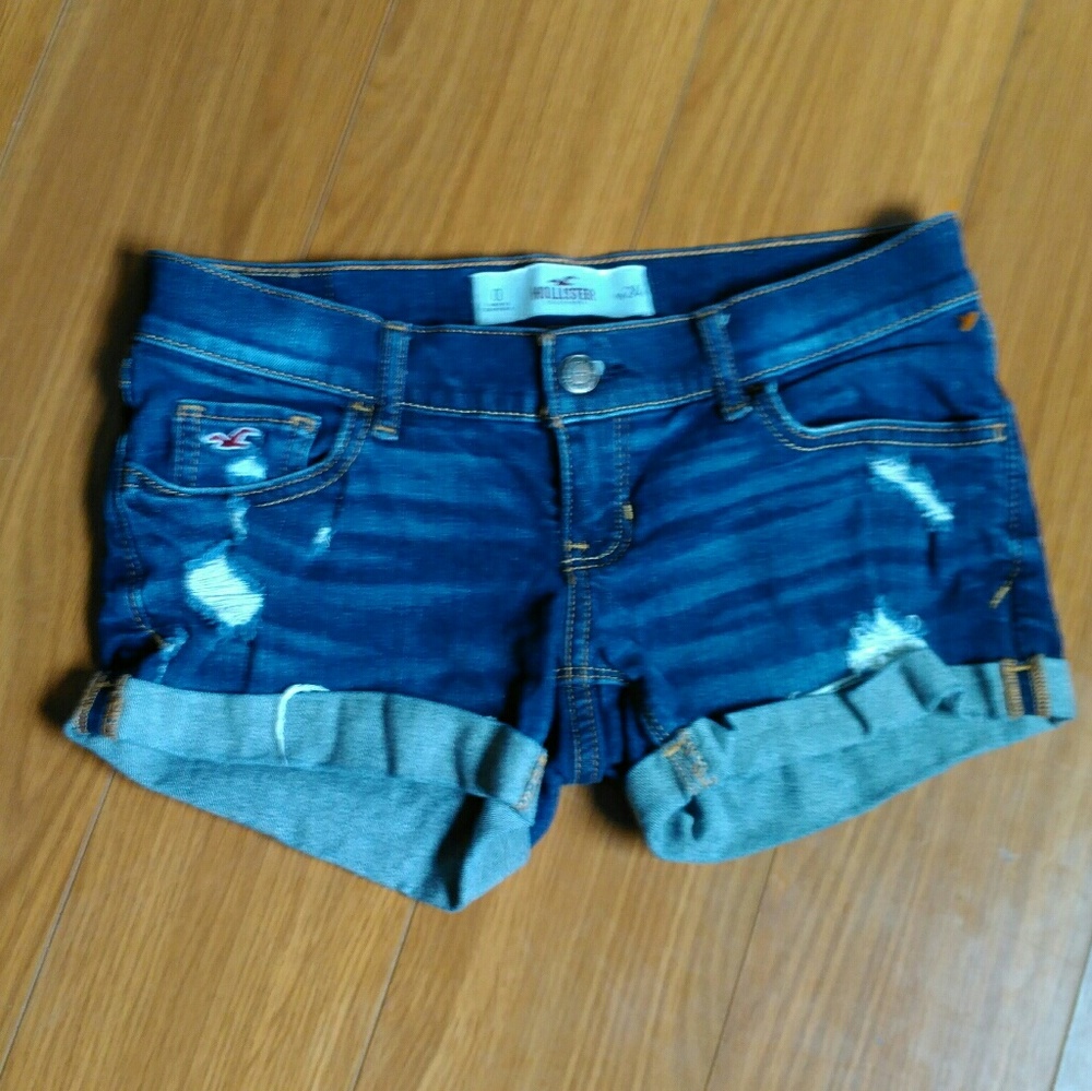 Hollister denim shorts