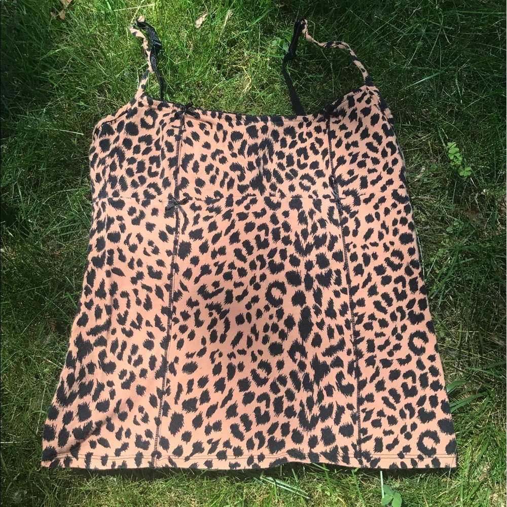 Cheetah Print Betsy Johnson Tank