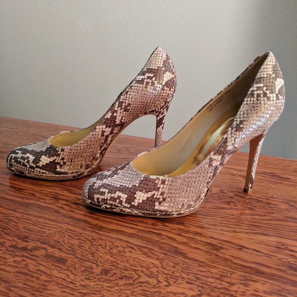 Coach Nala Python Heels - image 2