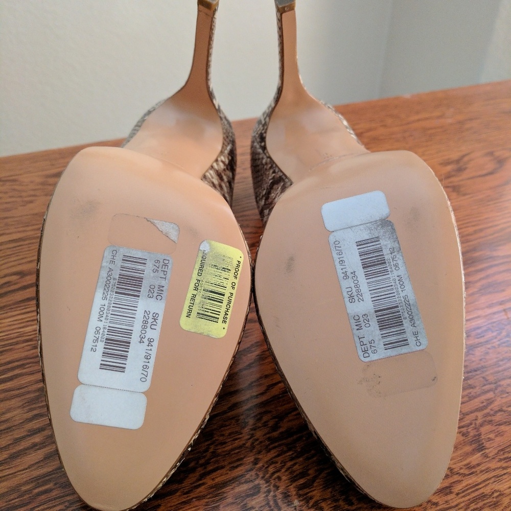 Coach Nala Python Heels - image 5