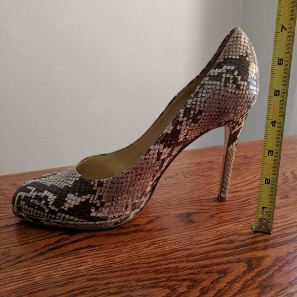 Coach Nala Python Heels - Picture 6 of 8