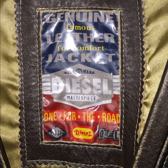 Diesel Leather Vest - Picture 3 of 4