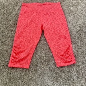 Calvin Klein Neon Pink Performance Capris