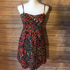 Material Girl Short Summer Dress Spaghetti Strap