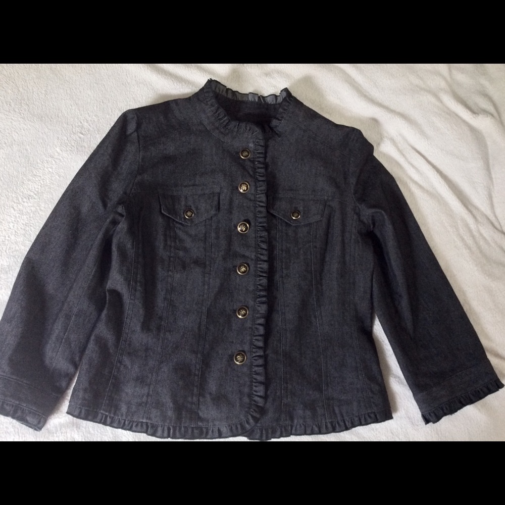 Lightweight stretch denim jacket S