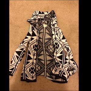 Pacsun cardigan with Aztec design