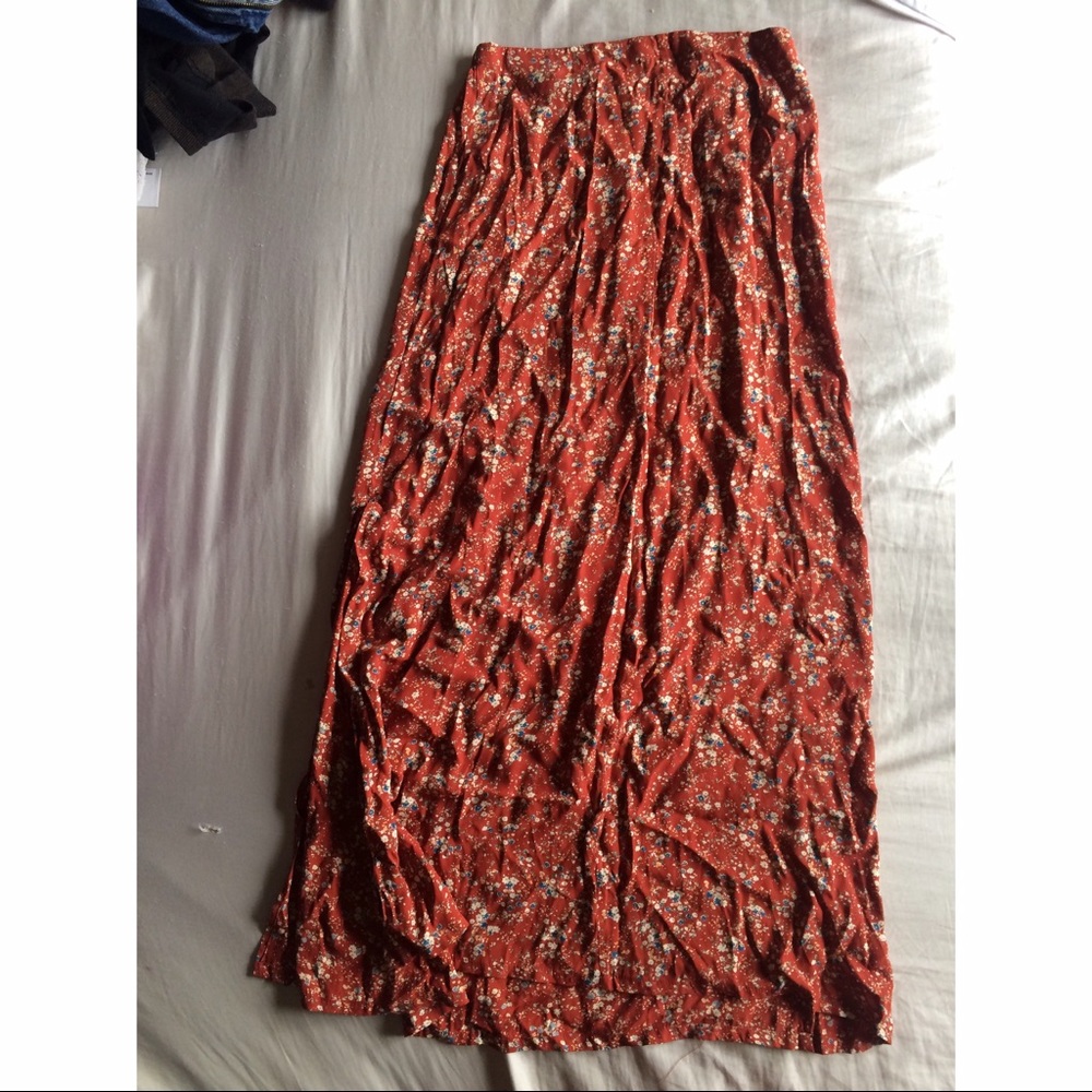 ‼️VINTAGE‼️ high waisted long skirt