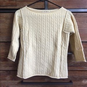 Free People cropped sweater