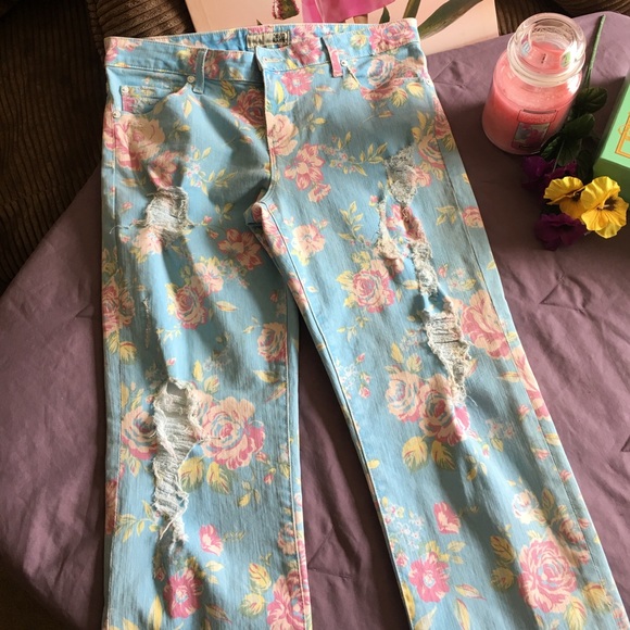 David Kahn Denim - David Kahn Floral Denim