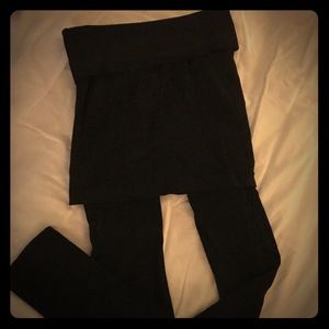 MeMoi leggings with skirt! Small/med