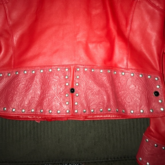 RARE RARE --H-D RED LEATHER 100TH Commemorative - Picture 7 of 8