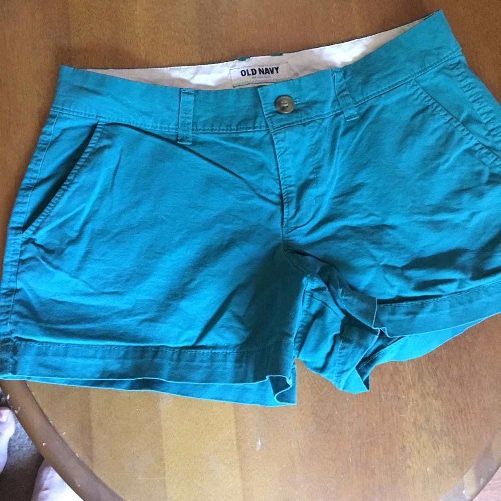 Teal green old navy shorts