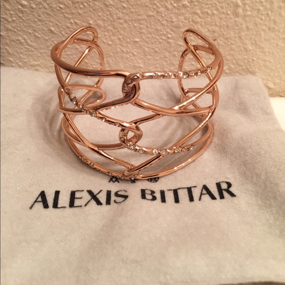Alexis Bittar Jewelry - Alexis Bittar rose gold cuff