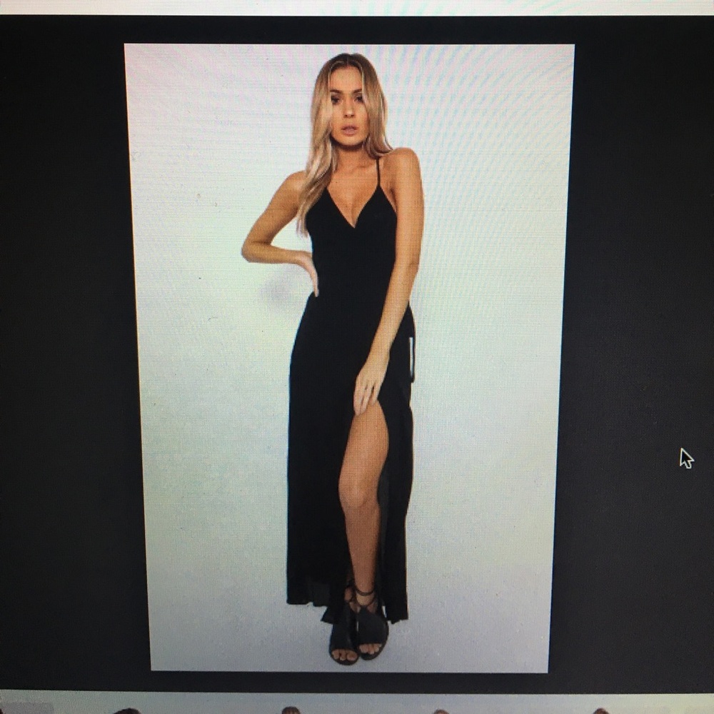 Peppermayo Black Maxi