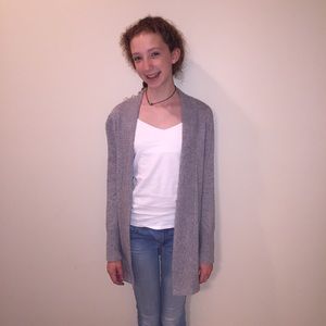 LN | J. Crew Gray Wool Cardigan