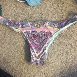 Cheeky scrunch victorias secret swim bottoms
