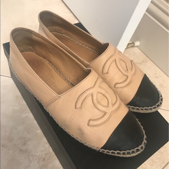 chanel espadrilles sole