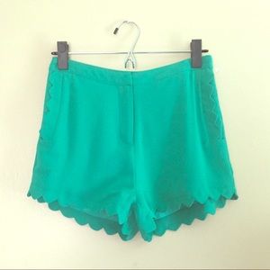 LUSH Scalloped Shorts