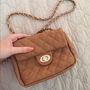 Tan Crossbody Bag