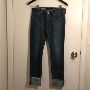 adriano goldschmied cuffed jeans