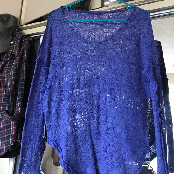 Purple see through top - Picture 1 of 1