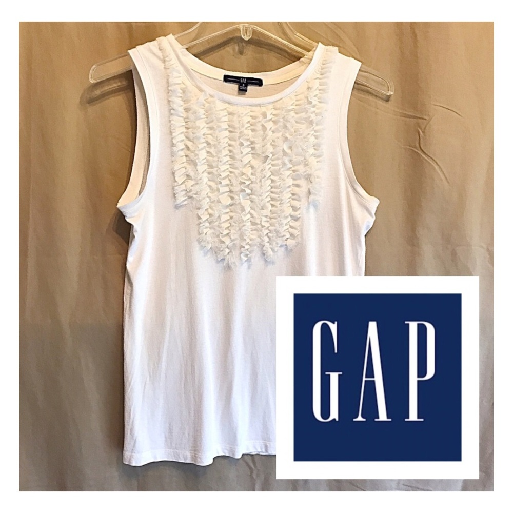 [Gap] Sleeveless Ruffle Top