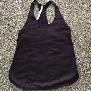 maroon lululemon tank