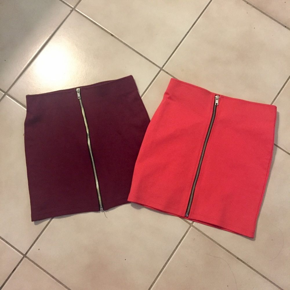 H&M - Divided Zip Front Skirts