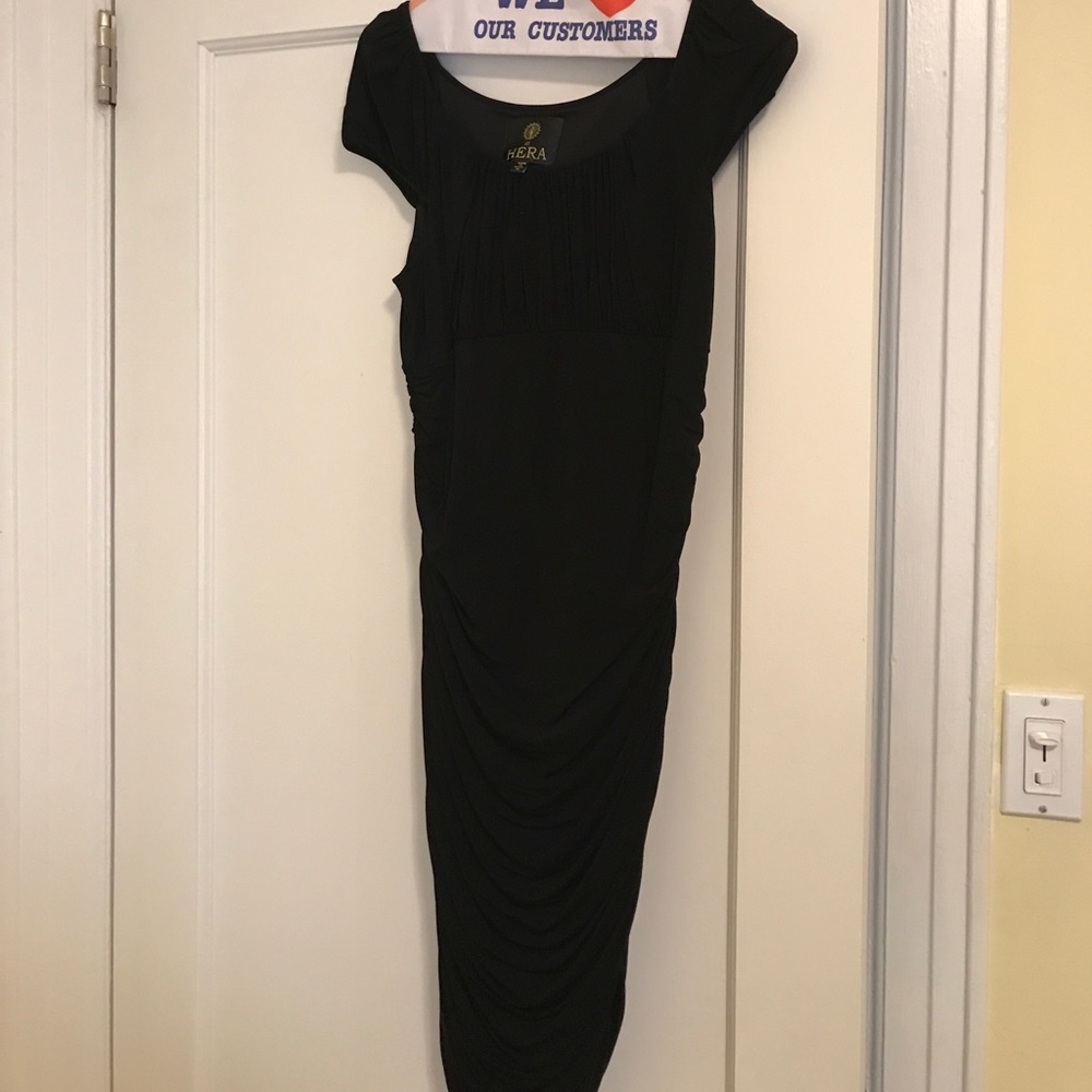 Black stretch hers dress