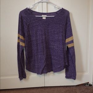 Long Sleeve Athletic Wet Seal Shirt