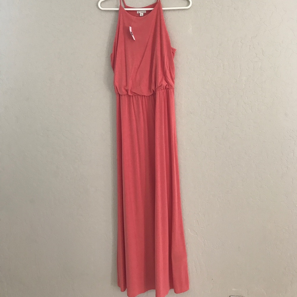 Gap Maxi Dress in Coral
