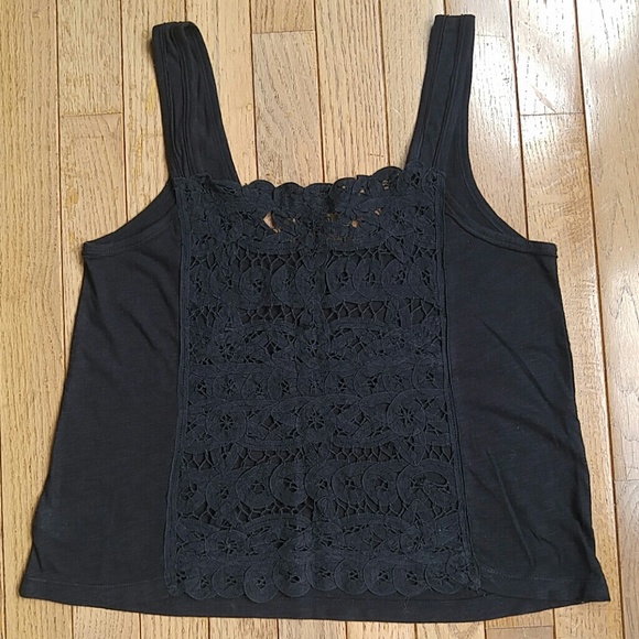 ♦ 3 for $15 American Eagle Crochet Back Tank - Picture 1 of 7