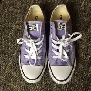Lilac Low-top Converse All Stars