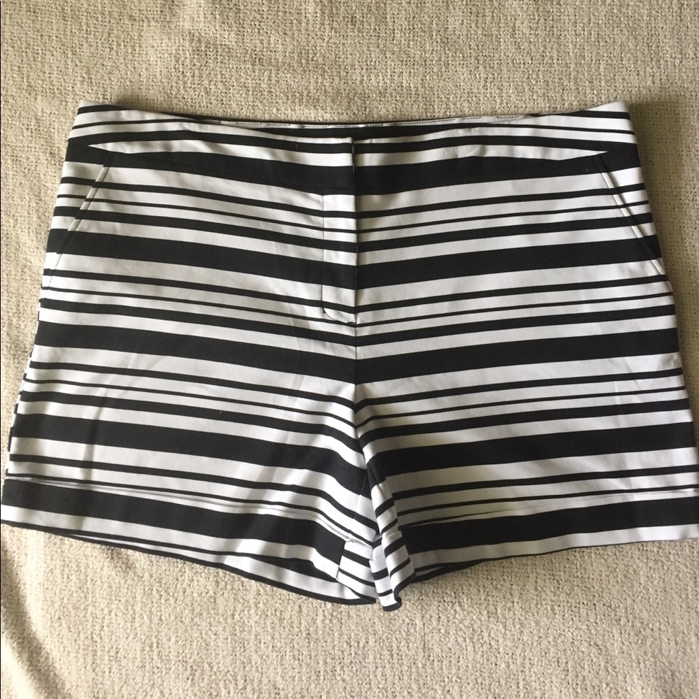 Black & White Stripe Apt. 9 Shorts
