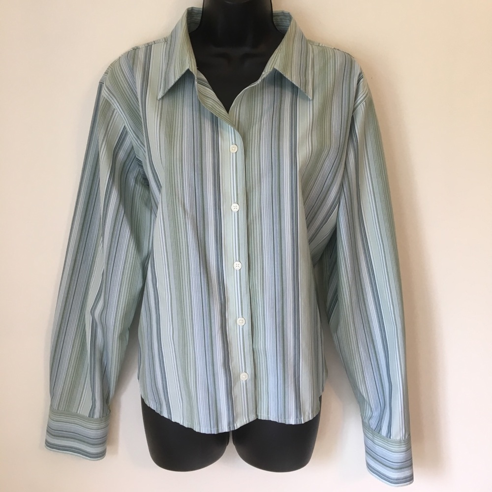 Eddie Bauer WrinkleResistant Women's XXL DressShrt